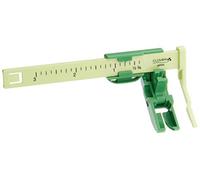 Clover The Ultimate Quilt n Stitch Presser Foot Pie prensatelas para Costura N-Shech, Verde, 9.1" Height x 3.7" Length x 1" Width