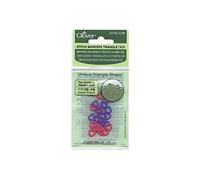 Clover Triangle Stitch Markers XS-24/Pkg