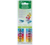 Clover - Wonder Clips-Assorted Colors 10/Pkg