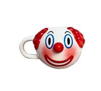 Clown Shaped Ceramic Coffee Mug with Handle Cute Funny Joker Porcelain Milk Tea Breakfast Cup 480ML