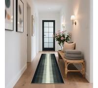 CLOYAO Alfombra de Pasillo Larga Alfombra de Cocina Antideslizante Lavable Alfombra Estrecha Entrada Alfombras de área Alfombra Habitacion para Cocina Puerta Pasillo Lavadero 40 x 130 cm