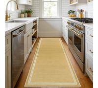 CLOYAO Alfombra Pasillo Alfombras Cocina Lavable Antideslizante Larga Tapete para Entrada, Lavandería o Comedor 60 x 80 cm