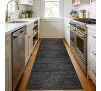 CLOYAO Alfombra Pasillo Alfombras Cocina Lavable Antideslizante Larga Tapete para Entrada, Lavandería o Comedor 60 x 80 cm