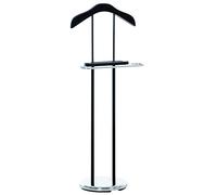 Galán De Noche Rodrigo I Galán De Noche Hecho De Madera & Metal I Perchero De Pie Moderno I Galán De Noche Moderno para Vestidor I Color:, Color:Negro