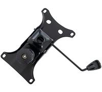 CLP Mecanismo De Control para Silla De Oficina I Placa Base Metálica con Palanca para Ajuste De Altura & Inclinación, Color:Negro