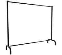 CLP Perchero De Pie Lara En Estilo Industrial I Burro para Ropa Decorativo I Soporte para Colgar & Organizar El Vestuario, Color:Negro, Tamaño:150x38x120 cm