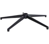 CLP Soporte para Silla De Oficina Metálico I Base Universal En Forma De Cruz Cuadrado I Pie para Sillas Giratorias, Color:Negro, Tamaño:70 cm