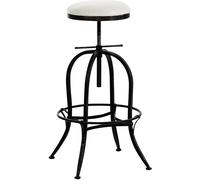 CLP Taburete de bar industrial regulable en Metal Bronce