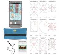 CLPA Visor de composición para teléfonos Inteligentes, tamaño para iPhone de 6.7 a 6.9 Pulgadas, múltiples superposiciones de Pantalla de composición para visores de Encuadre artístico, no Requiere