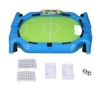 Clphendorine Juego Interactivo de fútbol de Mesa, Mini Juguete de fútbol de Escritorio con 2 Pelotas y 2 Redes, Juego Deportivo de coordinación Mano-Ojo para niños y Adultos, Incluye Mesa y