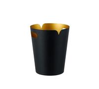 CLQYXRMVC Cubos de Hielo Cubitera de Acero Inoxidable for cócteles, Vino, Accesorios Bar doméstico, Fiestas, cubitera for champán Cubitera para Bar(Negro)