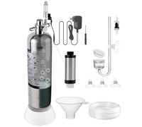Clscea G700S - Kit generador de CO2 para acuario de 2,4 L, doble presión, versión mejorada máxima para materias primas de 400 g + 400 g