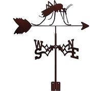 CLSDRHX Pájaros Animales Clima Birds Metal Vane Vintage Indicador dirección del Viento con la riega para Recubrimiento jardín al Aire Libre Decoración de graneros