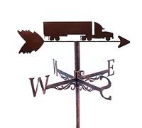 CLSDRHX Primaevalcolossus Clima para Techo camión Creativo Vane Jardines al Aire Libre dirección Viento Kit de Hierro Arte Weathercock weathervane