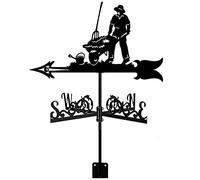 CLSDRHX Soporte Metal Paleta al Aire Libre jardín Patio Clima Dirección Viento Escena Granja Ornamentos de la Herramienta del hogar