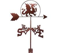 CLSDRHX Vellón Clima con Recubrimiento Anti -óxido indicador dirección del Viento de meteorología