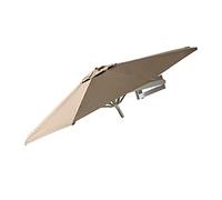 CLSDRZC * 2.5M Compact Sun Shade, Rectangular Garden Umbrella Parasol Offset Cantilever Waterproof Resistant for Outdoor/Gardens/Balcony/Patio Canopy Tent,Blue