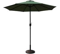 CLSDRZC 2.6M Umbrella, Hawaiian Parasol Folding Patio Garden Umbrella,for Backyard Beach Party Decoration,Green