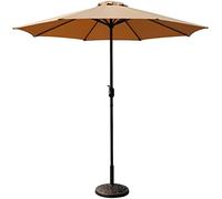 CLSDRZC 2.6M Umbrella, Hawaiian Parasol Folding Patio Garden Umbrella,for Backyard Beach Party Decoration,Green