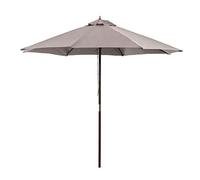 CLSDRZC 3.0M Cantilever Hanging Umbrella, Large Garden Parasol in Aluminium Sun Shade Lightweight Sturdy UV Protective for Beach/Pool/Patio/Outdoor Shelter Tent Canopy，Green