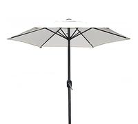 CLSDRZC 6.6ft/8ft Patio Umbrella Outdoor 6 RibsWaterproof and Sun-Proof Round Garden Table Parasol UPF50+ for Market,Coffee Shop,Beache,White/Beige/Wine Red/Green/Brown