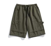 CLSDRZC Boys Shorts Male Thin Section 5 Minutes of Pants Who Loose Pants Beach Pants Big Shorts in Summer
