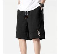 CLSDRZC Boys Shorts Male Thin Section 5 Minutes of Pants Who Loose Pants Beach Pants Big Shorts in Summer