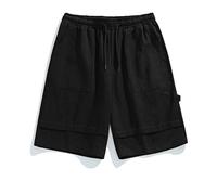 CLSDRZC Boys Shorts Male Thin Section of Pants Who Loose Pants Beach Pants Big Shorts in Summer