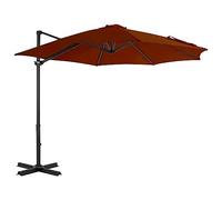 CLSDRZC Cantilever Umbrella with Aluminium Pole Sun Shelter Canopy Parasol
