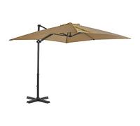 CLSDRZC Cantilever Umbrella with Aluminium Pole Sun Shelter Canopy Parasol