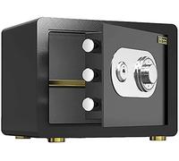 CLSDRZC Cerraduras de seguridad para dinero a prueba de agua a prueba de fuego, gabinetes para el hogar para el hogar a prueba de fuego, pequeño armario invisible para uso doméstico, Ci manual antiguo