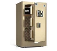 CLSDRZC Cerraduras y cerraduras Impermeables a Prueba de Fuego, hogar electrónico a Prueba de Fuego a Prueba de Fuego con Oficina Mediana Todo Acero antirrobo Invisible para el hogar Oficina