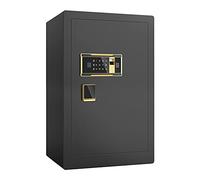 CLSDRZC Contraseña de Huellas Dactilares pequeña para el hogar, Resistente al Fuego, antirrobo, Totalmente de Acero, depósito de Archivos de Oficina, contraseña electrónica, gabinete de Llaves para