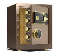 CLSDRZC Depósito a Prueba de Fuego Seguro de Huellas Dactilares Efectivo electrónico Cerradura para el hogar Seguridad de Acero Digital 36X32X40cm para Uso en Efectivo en la Oficina en el hogar S