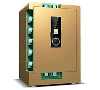 CLSDRZC Depósito impermeable a prueba de fuego, 45 cm, desbloqueo de huellas dactilares, dormitorio, mesita de noche invisible, oficina, artículos de privacidad para el hogar, oficina, uso en efectivo