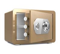 CLSDRZC Depósitos Impermeables a Prueba de Fuego para Cerradura mecánica Hogar Pequeño Código Manual Vintage Cerradura mecánica antirrobo Archivo de Oficina Seguro para Efectivo en la Oficina en casa