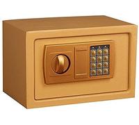 CLSDRZC Dinero a Prueba de Fuego, Seguridad para el hogar, Dinero electrónico de Acero con Teclado, Digital para el hogar y la Oficina, para Efectivo en el hogar y la Oficina