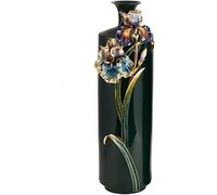 CLSDRZC Enamel Colored Ceramic Vases, Living Room Decorations, Chinese Foyer Home Decorations