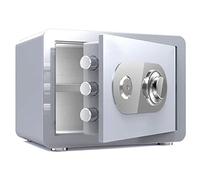 CLSDRZC, Fireproof Depósito Impermeable S Home Electronic Home de Alta Seguridad, incluidos los Casos de Bloqueo mecánico, el Manual Antiguo de la Antigua Incluye 2 Llaves de Emergencia (Color