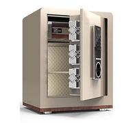 CLSDRZC, Fireproof Waterproof Deposit Number s, Electronic Key Lock, Solid Lock with Alarm for Office Or Home Use Wall Or Floor Mounted - 38 32 45cm (Color : C for