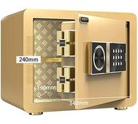 CLSDRZC, Fireproof Waterproof s and Lock E, Money S Home Digital para el hogar Electronic Home con Medios de 25 cm de Acero Oficina de contraseña Anti-Robo para el hogar