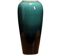 CLSDRZC Flower Vase Ceramic Vases Decorations Home Furnishings New Chinese Style Living Room Dry Flower Arrangement Hydroponics Green Plants Flower Vases Decoration Vase(Medium)