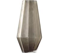 CLSDRZC Flower Vase Glass Large Geometric Decor Living Room Bedroom Dining Table(Grey)