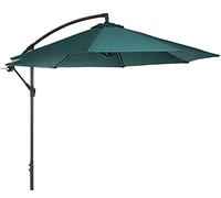 CLSDRZC Ft/Cantilever Garden Parasol Umbrella, UV50+ Waterproof Sun Shade with Crank Handle & Height Adjustable for Outdoor, Patio