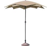 CLSDRZC Garden Parasol Beach Patio with Base Included Small Bistro Plants Shade Sun Protection Outdoor Table Umbrella