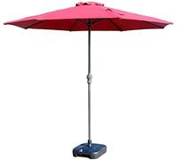 CLSDRZC Garden Parasols 9' Patio/Garden Umbrella with Crank, Perfect for Outdoor Yard, Beach Commercial Event Market, Camping, Swimming Pool Side,Off