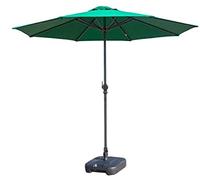 CLSDRZC Garden Parasols 9' Patio/Garden Umbrella with Crank, Perfect for Outdoor Yard, Beach Commercial Event Market, Camping, Swimming Pool Side Good