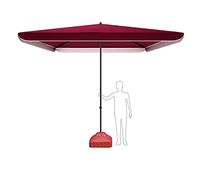 CLSDRZC Garden with Base, Outdoor Beach Umbrella, Store Door Height Adjustable, Rust-Proof Parasol For Consumer and Commercial Use