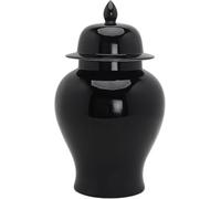 CLSDRZC Ginger Jar with Lid Ginger Jars For Home Decor Jingdezhen Ceramic Porcelain Vases Decor For Living Room Bedroom(Small)