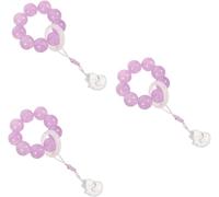 CLSDRZC Girl Products Hand Twisting Bracelets Ring Rosary Prayer Bead for Women Prayer Jewelries Prayer Jewelry Glass Gifts
